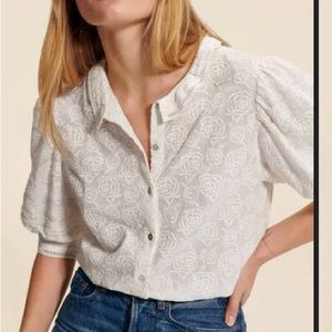 Rouje Huguenot Shirt NWOT 34